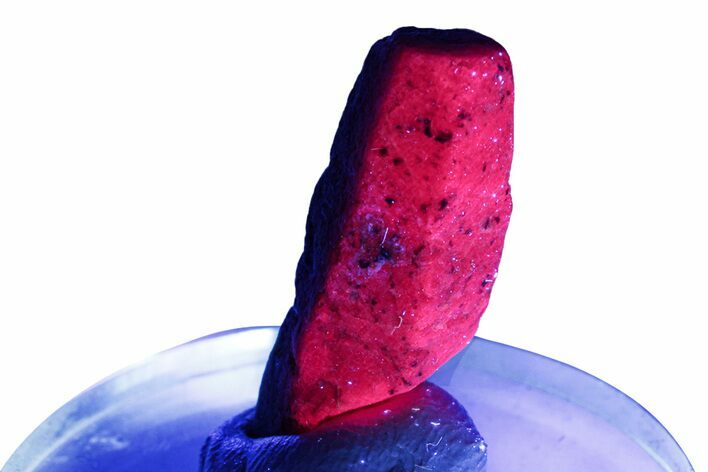 Highly Fluorescent Ruby Crystal - India #249708